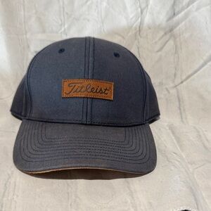 Titleist Dark Blue Hat with Brown Logo